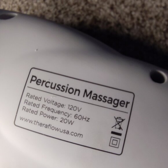 Theraflow massager percussion massager - Picture 2 of 7
